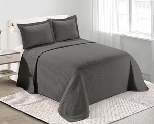 Colcha Loft King com 2 Porta Travesseiros - Camesa