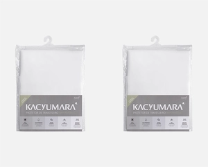 Kit 2 Capas Protetora para Travesseiro 0.50x0.70m - Malha Impermeável - Casa K