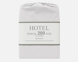 Jogo de Cama Zelo Hotel Solteiro -  Percal 200 Fios