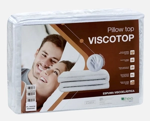 Pillow Top Protetor para Colchão Viscotop King - Theva
