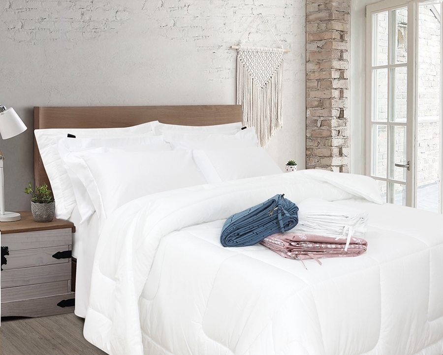 Kit Capa/Duvet Alexandre Herchcovitch Loft + Edredom Zelo Classic para