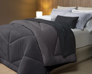 Coberdrom Dupla Face Winter Colors Casal - Lavive
