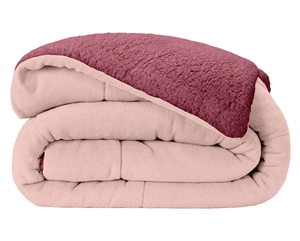 Coberdrom Dupla Face Winter Colors Solteiro - Lavive