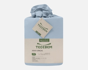 Jogo de Cama Tecebem Econfort Lyocel Casal 3 peças