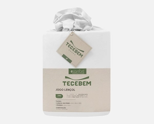 Jogo de Cama Tecebem Econfort Lyocel Solteiro 2 peças