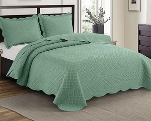 Colcha Orla Queen com 2 Porta Travesseiros – Camesa