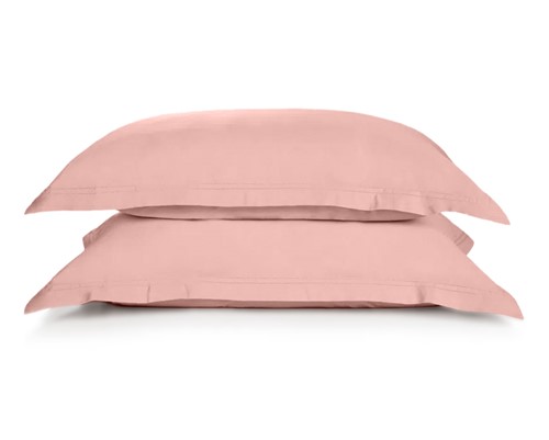 Funda Trussardi 300 Fios Cetim Galieno para almohada color blanco diseño  galieno de 50cm x 90cm - pack x 2 unidades