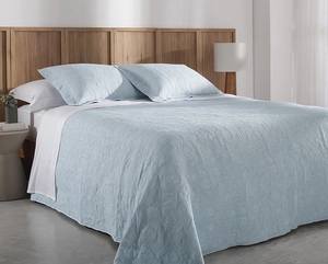 Colcha Matelassê Buddemeyer Hanna Jacquard King com 2 Porta Travesseiros