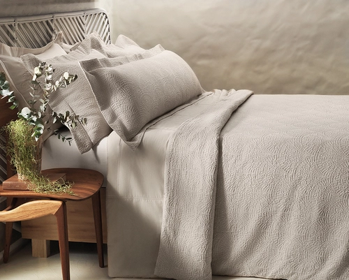 Colcha Jacquard Ópera King com 2 Fronhas - 300 Fios - Altenburg Haus