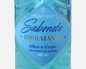 Sabonete Líquido Hidratante Mia Make 230ml