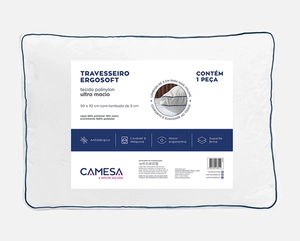 Travesseiro Camesa Ergosoft 0.50x0.70m