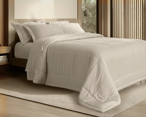 Jogo de Cama Bambu King - 300 Fios - 100% Bambu - Tellaio