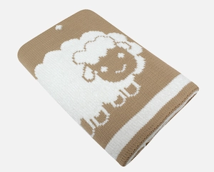 Manta Tricot Chenille Ovelha - Zelo Select