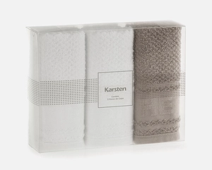 Kit Pano de Copa Karsten Cuisine - 3 peças
