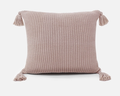Almofada Tricot Tassel 0.45x0.45m - Zelo Select