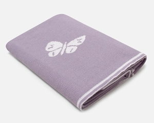 Manta Tricot Jacquard Borboleta - Zelo Select