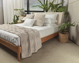 Jogo de Cama Linho Alameda King - Cetim 300 Fios - Altenburg Haus