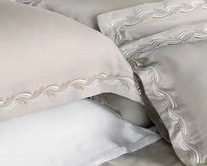 Jogo de Cama Ondas Queen - Cetim 300 Fios - 100% Bambu - Altenburg Haus