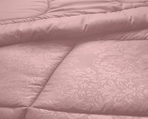 Kit Zelo SuperSoft Embossed Edredom + Jogo de Cama Casal - Rosê
