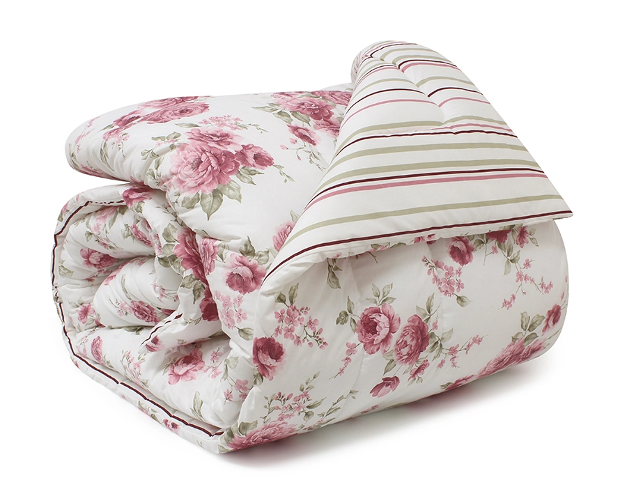 Kit Zelo Classic 5 Peças - Edredom + Jogo de Cama Queen - Garden