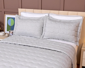Colcha de Matelassê Speciale Casal com 2 Porta Travesseiros - Lavive
