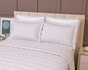Colcha de Matelassê Speciale Casal com 2 Porta Travesseiros - Lavive