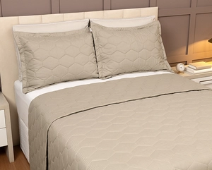 Colcha de Matelassê Speciale Casal com 2 Porta Travesseiros - Lavive