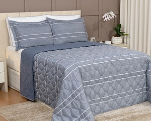 Colcha de Matelassê Speciale Solteiro com 1 Porta Travesseiro - Lavive