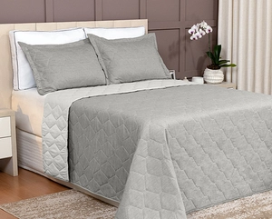 Colcha de Matelassê Speciale Solteiro com 1 Porta Travesseiro - Lavive