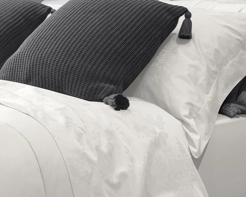 Jogo de Cama Zelo Select Jacquard King - Percal 400 Fios - Toque Acetinado