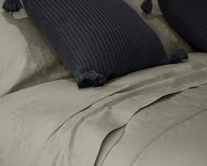 Jogo de Cama Zelo Select Jacquard King - Percal 400 Fios - Toque Acetinado