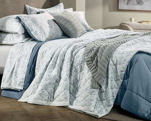 Colcha Matelassê Ellie Queen com 2 Porta Travesseiros - Percal 300 Fios Acetinado - Karsten