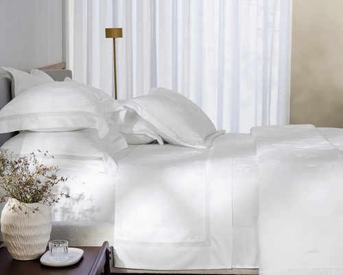 Jogo de Cama Olivine Queen - Cetim 300 Fios 100% Bambu - Trussardi