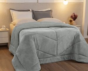 Coberdrom Dupla Face Winter Colors Casal - Lavive