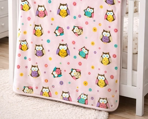 Cobertor Flannel Baby Kyör por Jolitex - Gramatura: 350g/m²