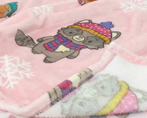 Cobertor Flannel Baby Kyör por Jolitex - Gramatura: 350g/m²