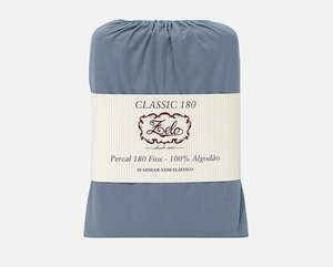 Lençol Zelo Classic com Elástico Solteiro - Percal 180 Fios
