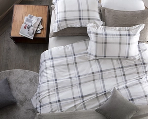 Jogo de Cama Living Art  Casal - Cetim 300 Fios 100% Algodão - Corttex