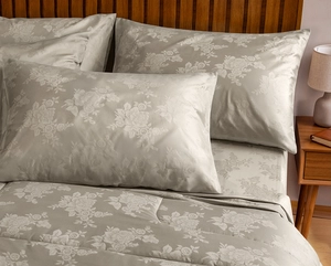 Jogo de Cama Zelo Hotel Jacquard Queen - Percal 400 Fios