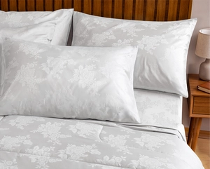 Jogo de Cama Zelo Hotel Jacquard Casal - Percal 400 Fios