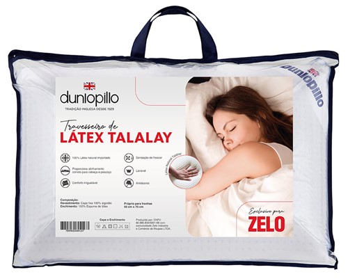 Dunlopillo talalay on sale latex pillow