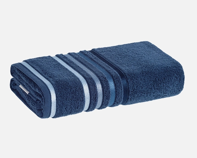 Toalha de Rosto Karsten Lumina - Fio Penteado - Gramatura: 500g/m² - Cobalto / Azul