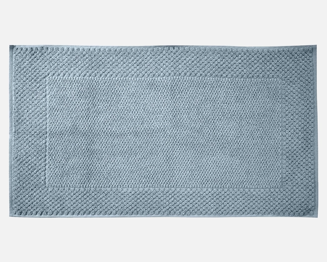 Piso Avulso Buddemeyer  Premium Fio Penteado - 100% Algodão Egípcio - Gramatura: 1100g/m² - Ref. 3288 Azul