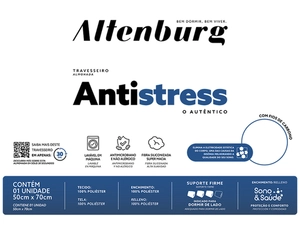 Travesseiro Altenburg Antistress 0.49x0.68m
