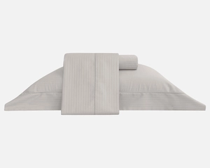 Jogo de Cama Buddemeyer Damask Stripes King - Cetim 300 Fios