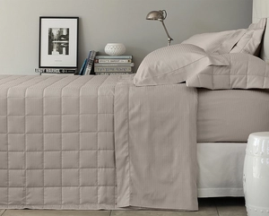 Jogo de Cama Buddemeyer Damask Stripes King - Cetim 300 Fios