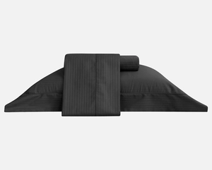 Jogo de Cama Buddemeyer Damask Stripes Queen - Cetim 300 Fios
