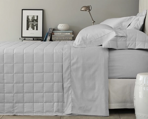 Jogo de Cama Buddemeyer Damask Stripes Casal - Cetim 300 Fios